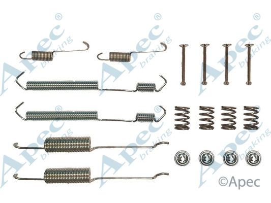 APEC BRAKING Комплектующие, тормозная колодка KIT801